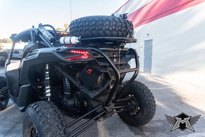 Madigan Motorsports Maverick X3 Integrated Front Bumper on a Can-Am Maverick X3