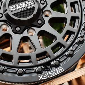 Outlaw 6R Beadlock | Satin Black - Dunes 2 Dezert SXS