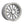 Rampage R Beadlock | Gloss Silver Machined