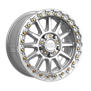 Rampage R Beadlock | Gloss Silver Machined