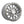 Rampage 6R Beadlock | Gloss Silver Machined
