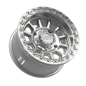 Rampage Beadlock | Gloss Silver Machined