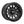 Rampage 6R Beadlock | Satin Black w/ Gloss Black Ring