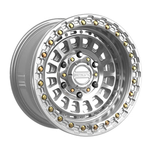 Sicario 6R Beadlock | Gloss Silver Machined