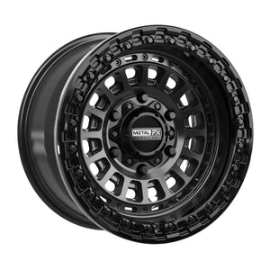 Sicario 6R Beadlock | Satin Black w/ Gloss Black Ring