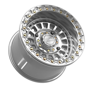 Sicario Beadlock | Gloss Silver Machined