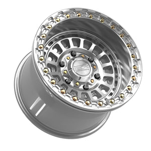 Sicario 6R Beadlock | Gloss Silver Machined
