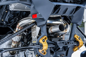 Treal Performance Outlaw Exhaust Can-Am Maverick R - Dunes 2 Dezert SXS