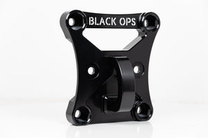 Black Ops X3 Pull Plate in billet aluminum for Can-Am Maverick – radius rod support and rear pull functionality