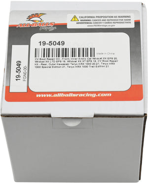 All Balls Racing CV boot kit for Arctic Cat Wildcat and Kawasaki Teryx KRX 1000, view 3