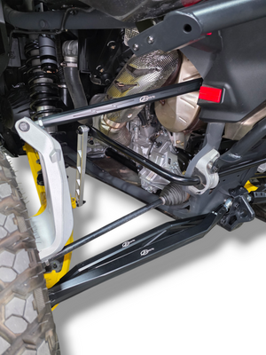 Elektric Off Road black anodized high clearance radius rods for Can-Am Maverick R - product photo 4