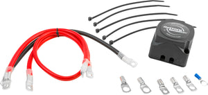 Open Trail UTV battery isolator kit with 6-gauge cables and connectors