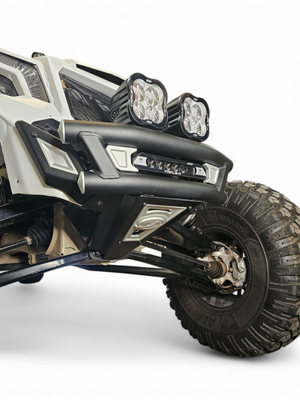 Elektric Off Road Amp dune-style tube front bumper for Can-Am Maverick X3 - product photo 2