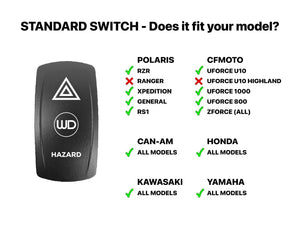 Hazard Add-On for WD Turn Signal Kits - Dunes 2 Dezert SXS