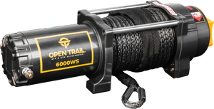 6000lb Wide Winch Synthetic Rope