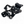 Elektric Off Road black 10-bolt billet radius rod plate with tow hook for Can-Am Maverick X3 - product photo 7