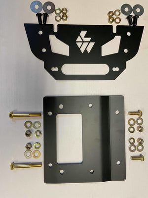 Kawasaki KRX 1000 Winch Mount Up to 6000 lb - Dunes 2 Dezert SXS
