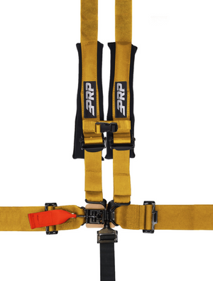 PRP black off-road 5-point harness complete kit layout
