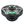 DS18 NXL-M Series Spkr w/ RGB LED Lights 6.5in 2-Way 125 Watts RMS 4 ohm Black Crbn Fiber w/ Cover