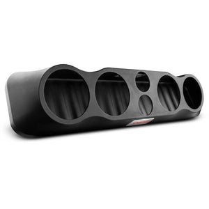 DS18 35in Speaker Enclosure Fits 4 x 6.5in Speakers and 2x 3in Tweeters (Speakers not Included)
