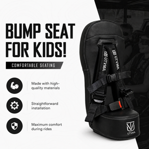 RZR 4 PRO R Front Bump Seat (2020-2024) - Dunes 2 Dezert SXS
