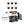 KC HiLiTES Cyclone V2 LED - Rock Light - 6-Light System - Clear - 5W Flood Beam