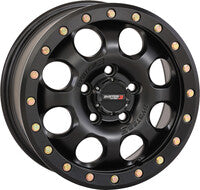 System 3 SB-7 Beadlock Wheels - Matte Black - Dunes 2 Dezert SXS