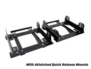 PRP Polaris RZR PRO XP / PRO R / Turbo R Composite Seat Mount Kit Adapters - Pair