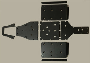 Polaris Ranger 570 Full Size Skid Plates w/ Sliders - Dunes 2 Dezert SXS