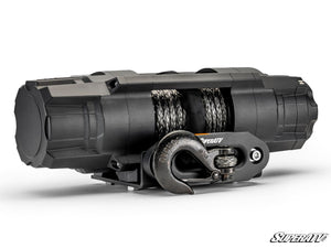 SuperATV 9000 lb dual-speed Black Ops winch side view