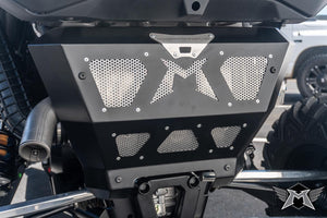 Madigan Motorsports RZR XP 1000 Exhaust Cover on a Polaris RZR XP 1000