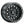 Omega 15x8 5/4.5 0mm Gloss Black