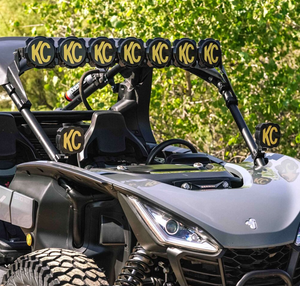 KC HiLiTES Segway Villain Pro6 Gravity LED 7-Light System - Dunes 2 Dezert SXS