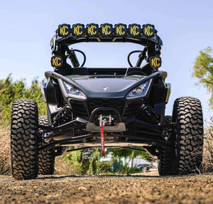 KC HiLiTES Segway Villain Pro6 Gravity LED 7-Light System - Dunes 2 Dezert SXS