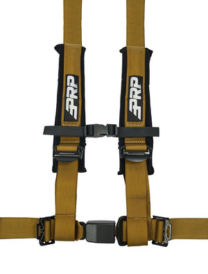 PRP Seats 4.2 Harness 4-Point 2 inch UTV harness, Gold