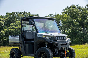 Poly Front Windshield Full Fixed Vented Pol