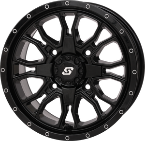 Fusion Dd Wheel  14x7 6+1 4/137 & 4/156 Gloss Black