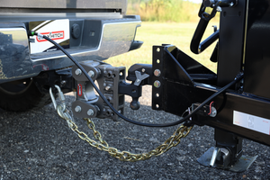 Gen-Y The Boss Torsion-Flex 2in Shank 7.5in Drop 16K Hitch w/GH-051 Dual-Ball/GH-032 Pintle Lock