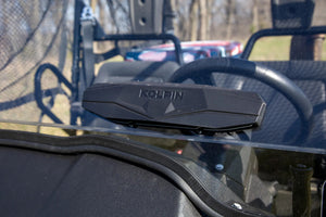 Poly Front Windshield Full Fixed Vented Hon