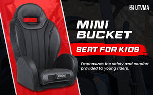 UTV Mini Bucket Seat for Kids | Fits Any UTV - Dunes 2 Dezert SXS
