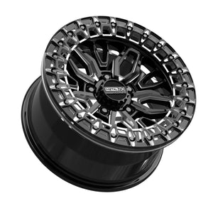 Mayhem R Beadlock | Gloss Black Contrast Cut - Dunes 2 Dezert SXS