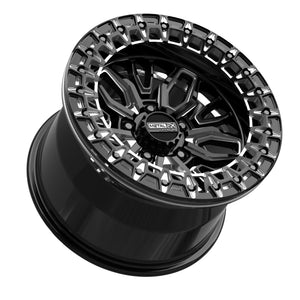 Mayhem R Beadlock | Gloss Black Contrast Cut - Dunes 2 Dezert SXS