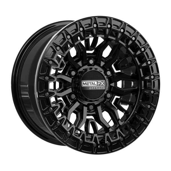 Mayhem 6R Beadlock | Gloss Black - Dunes 2 Dezert SXS
