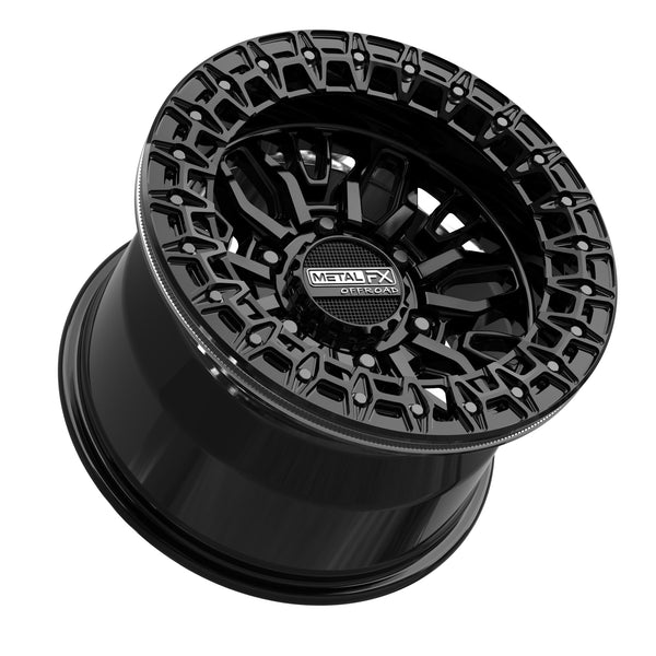 Mayhem 6R Beadlock | Gloss Black - Dunes 2 Dezert SXS