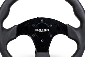 G19 D-Shaped Leather UTV Steering Wheel - Dunes 2 Dezert SXS