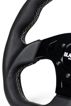 G19 D-Shaped Leather UTV Steering Wheel - Dunes 2 Dezert SXS