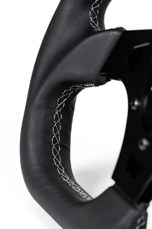 G19 D-Shaped Leather UTV Steering Wheel - Dunes 2 Dezert SXS