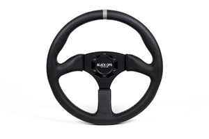 Classic Leather UTV Steering Wheel – 6 Bolt - Dunes 2 Dezert SXS