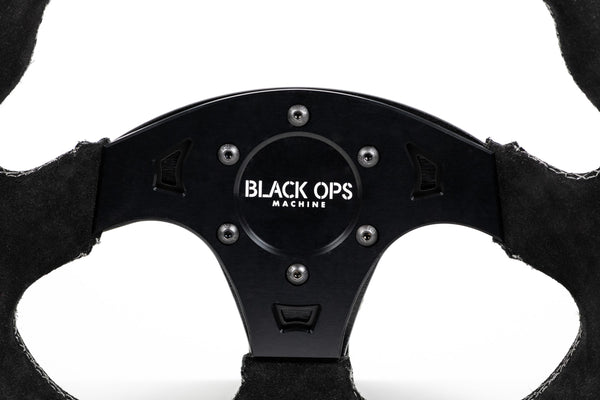 G19 D-Shaped Suede UTV Steering Wheel - Dunes 2 Dezert SXS