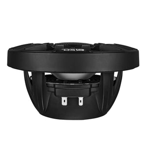DS18 Marine 6.5in 2-Way 150 Watts RMS 4 ohm Digital LED Lights Bullet Tweeter Covers Included Black